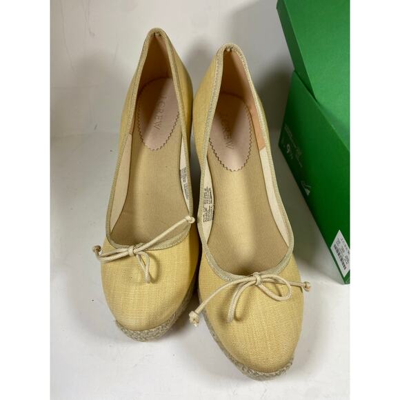 J. Crew Seville Wedge Espadrillo Ballet Wedge 9.5W NWT - Picture 3 of 10